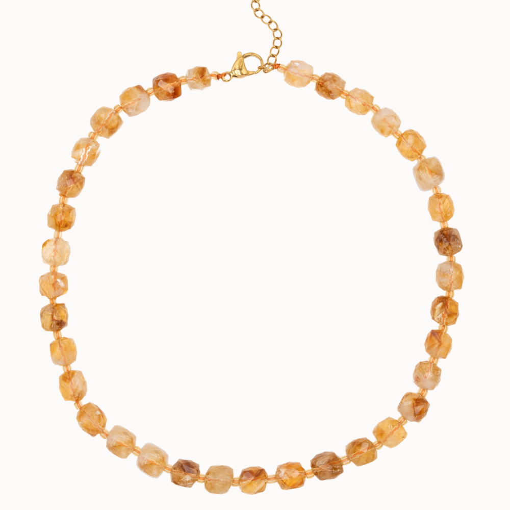 Collier Lazuria - Citrine