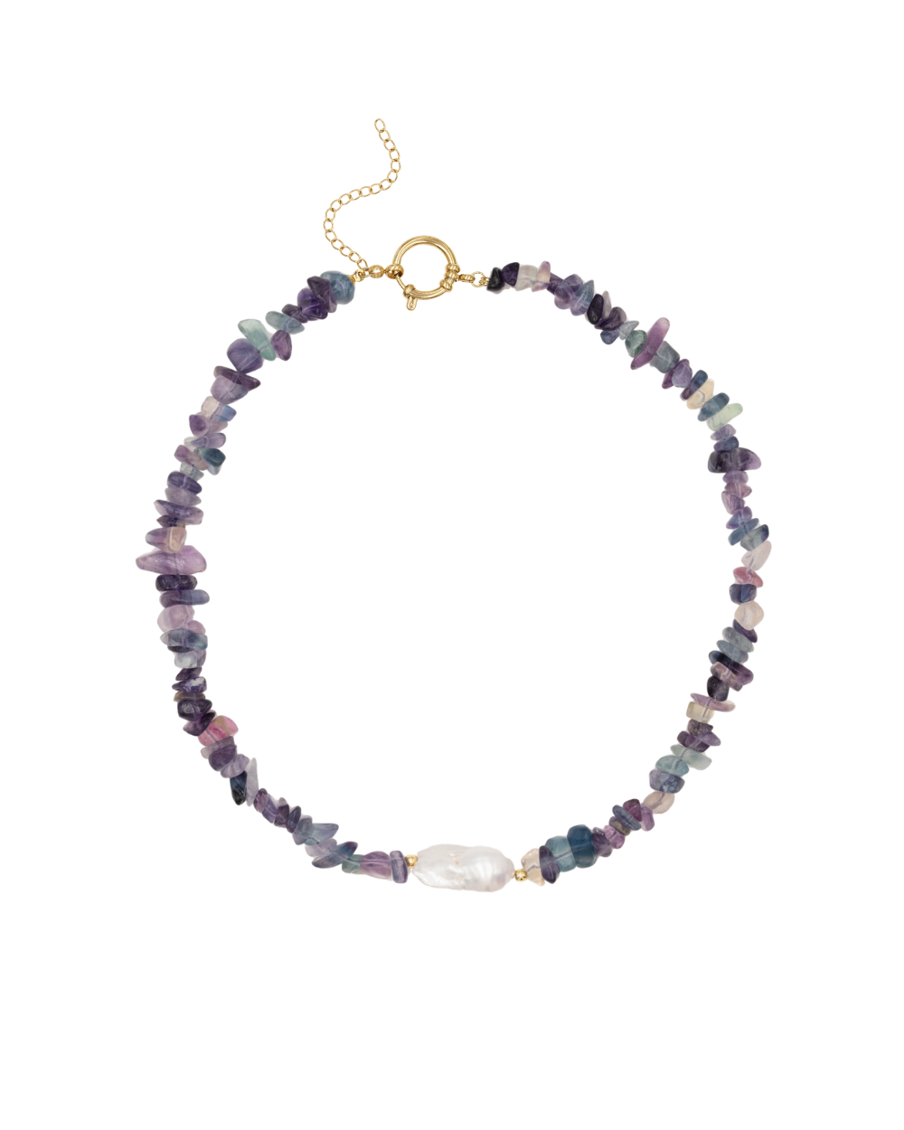 Collier Nelia - Fluorite