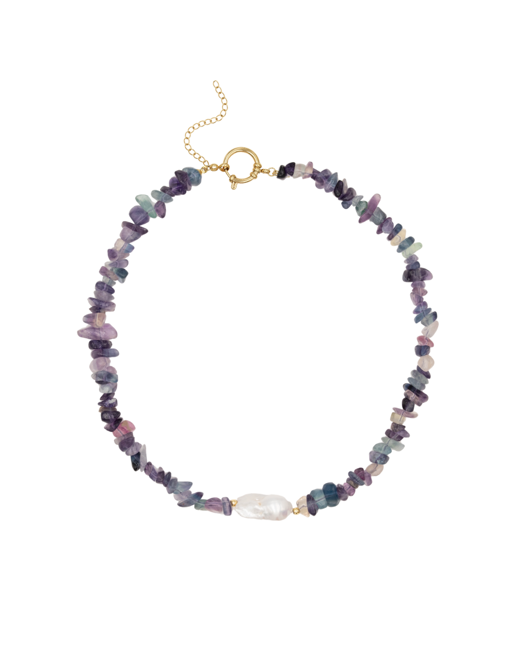 Collier Nelia - Fluorite