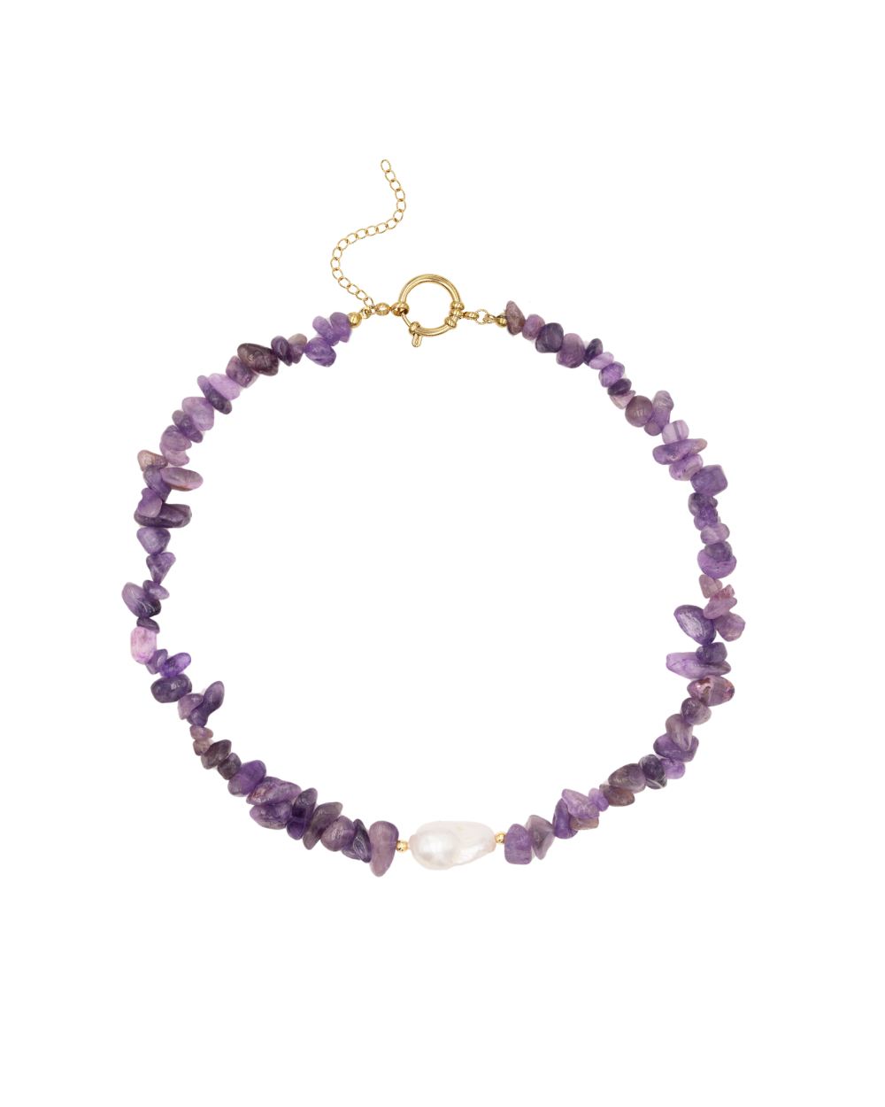 Collier Nelia - Améthyste