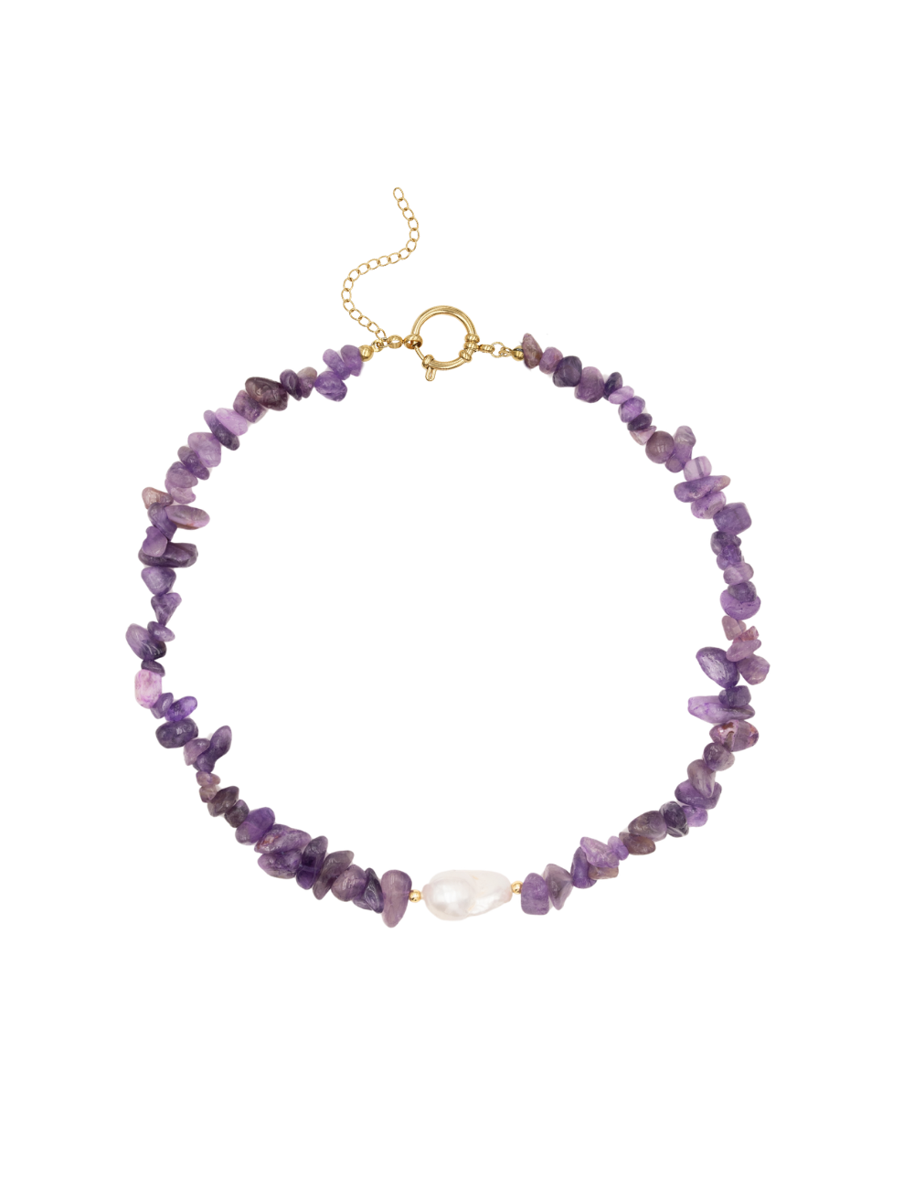 Collier Nelia - Améthyste