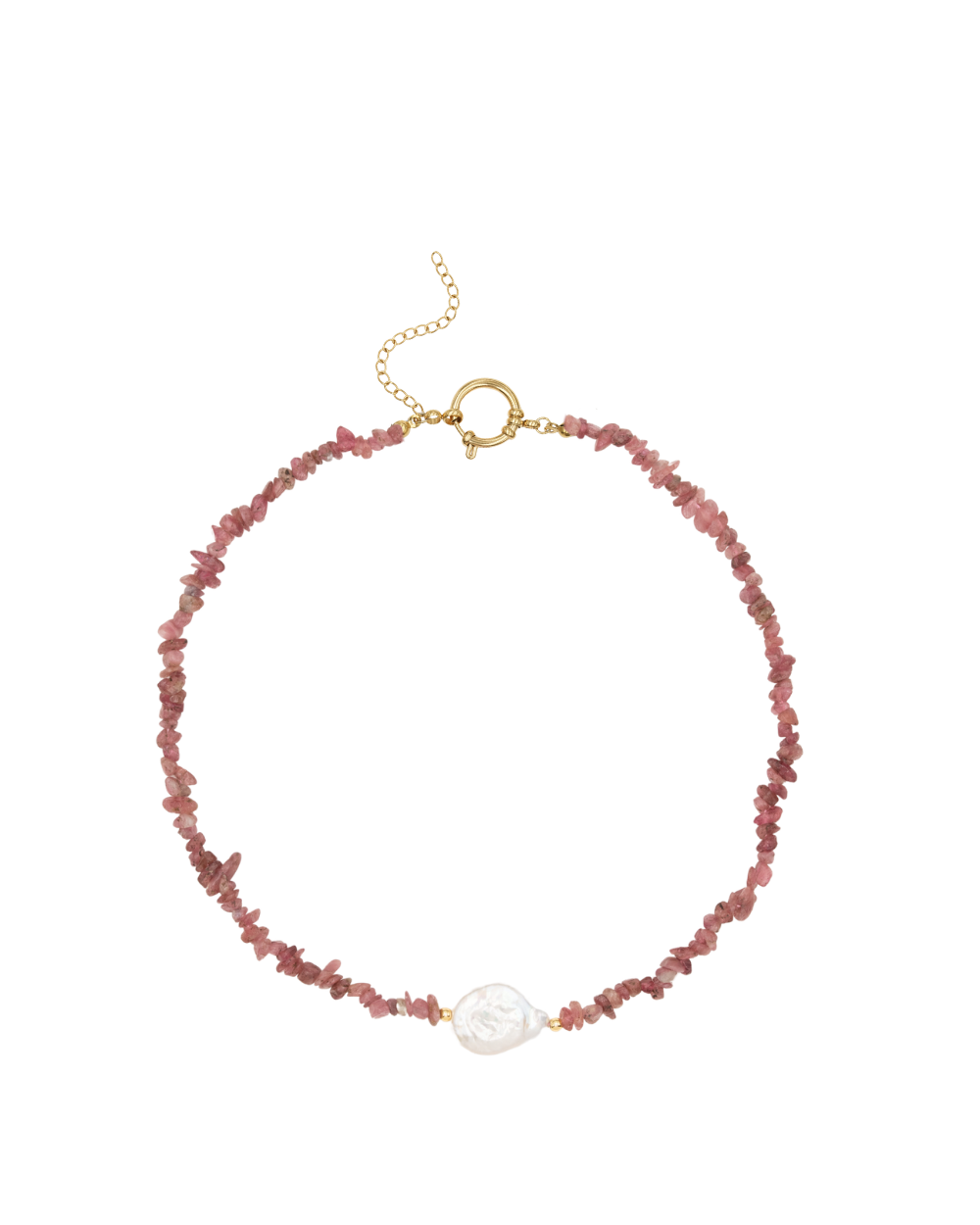 Collier Layla - Tourmaline Rose
