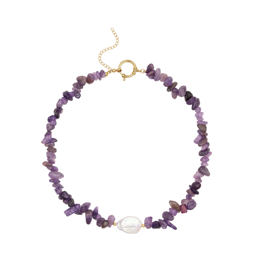 Collier Layla - Améthyste
