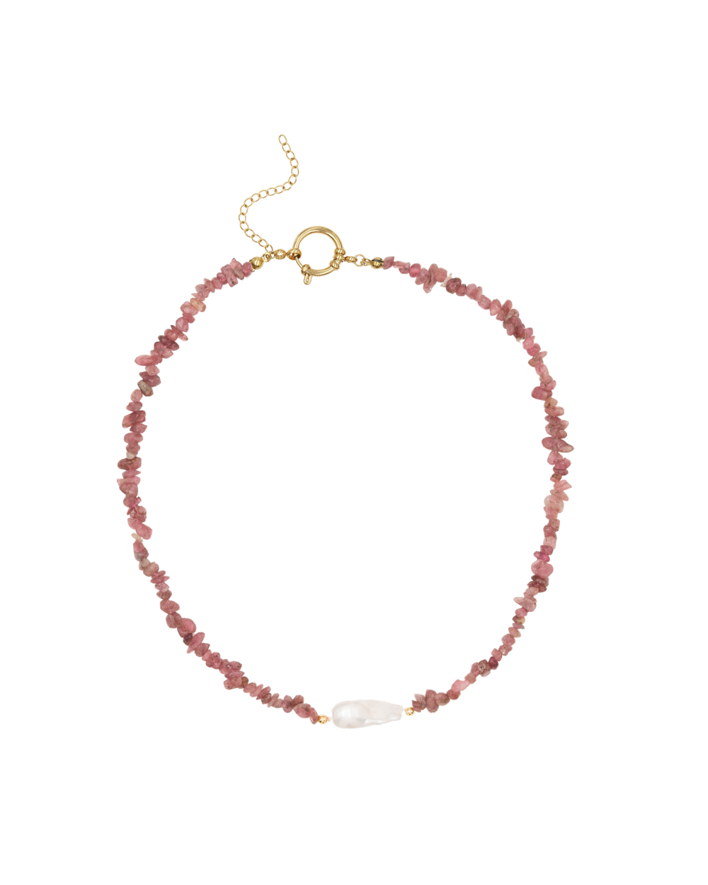 Collier Nelia - Tourmaline rose