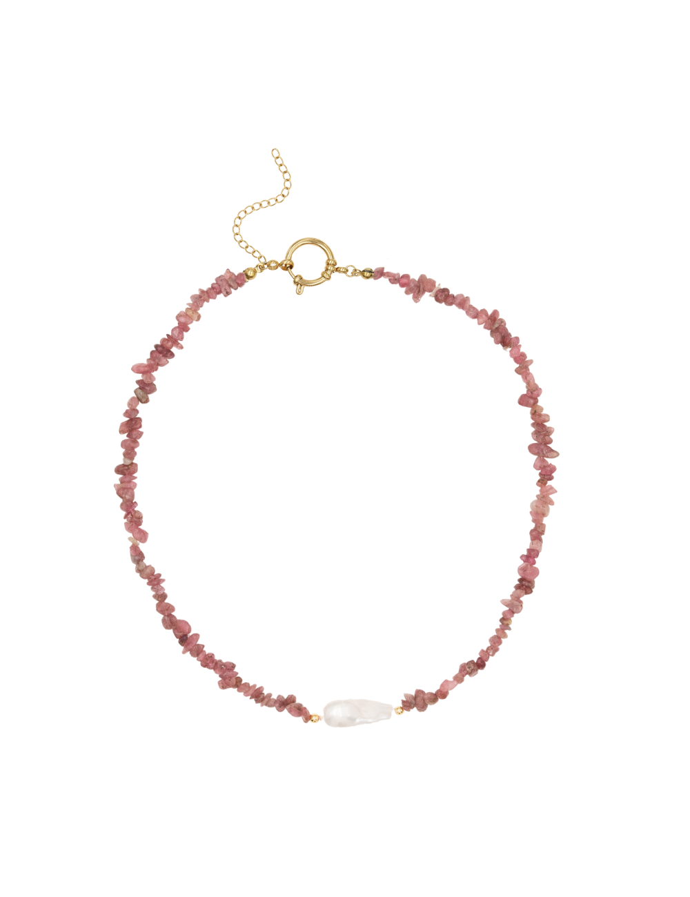 Collier Nelia - Tourmaline rose
