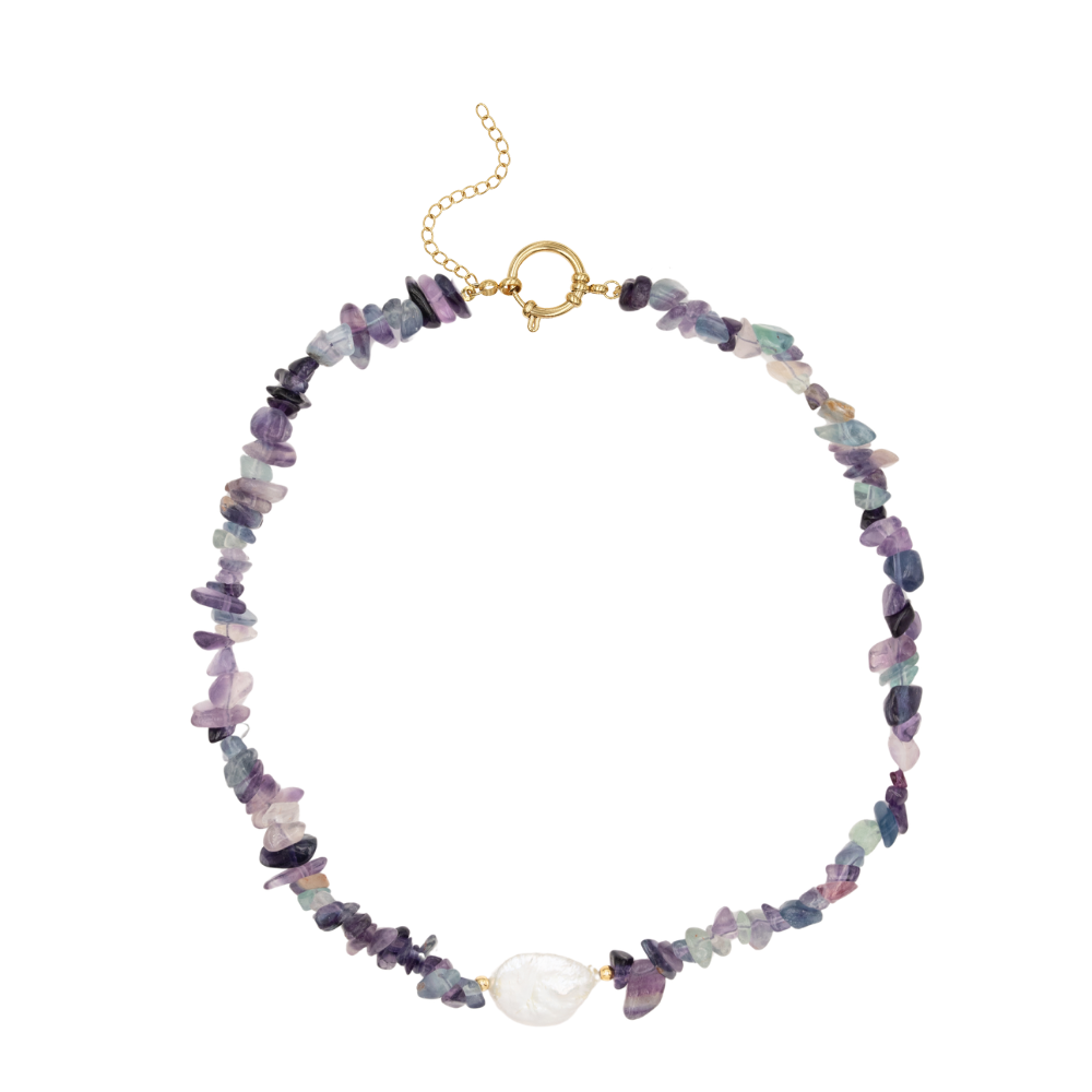Collier Layla - Fluorite