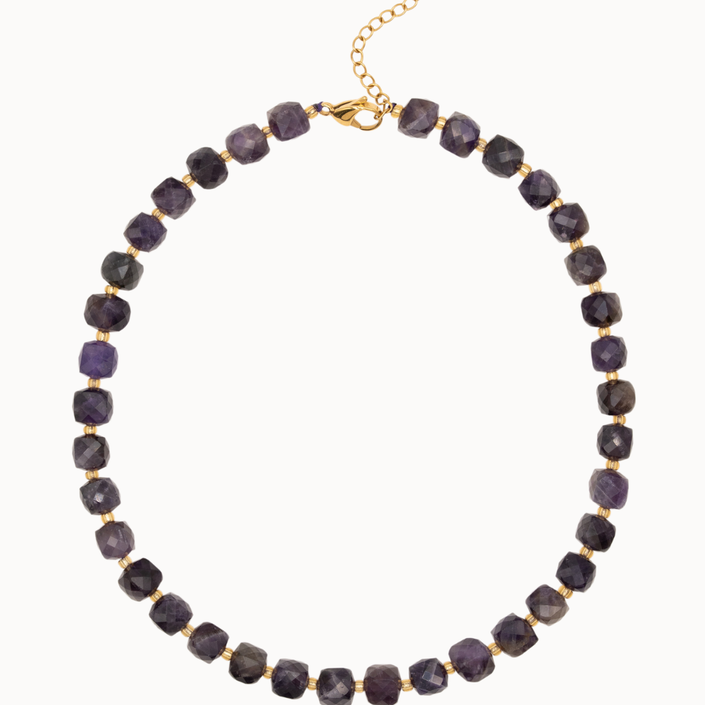 Collier Lazuria - Améthyste