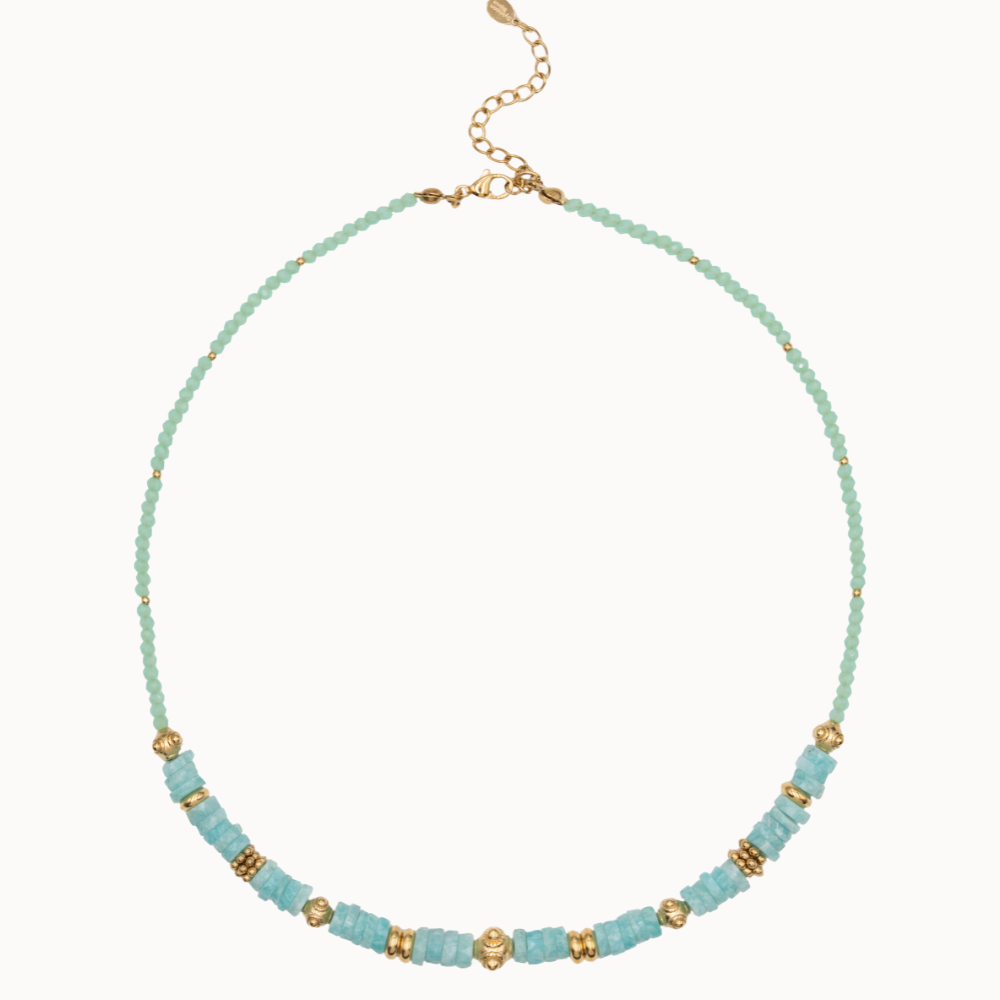 Collier Amalia - Amazonite