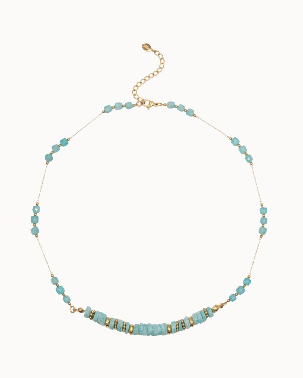 Collier Gaïa - Amazonite