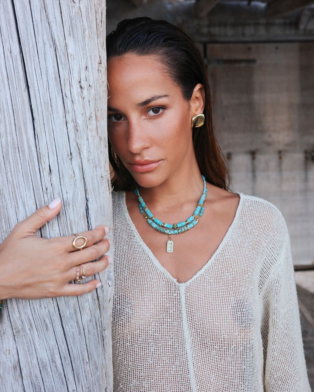 Collier Amalia - Amazonite