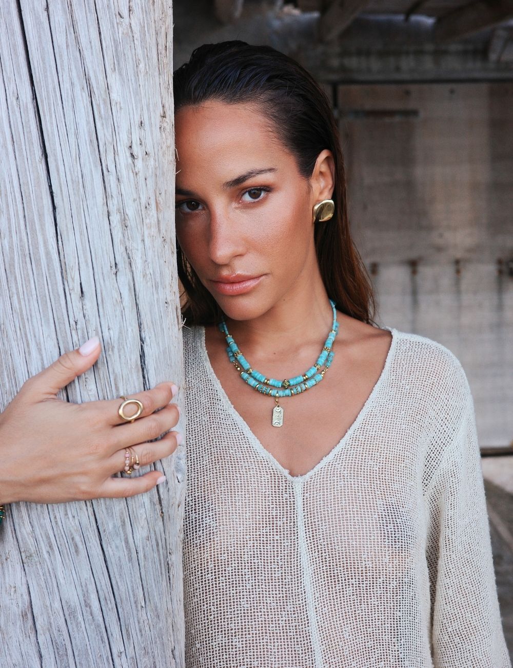 Collier Amalia - Amazonite