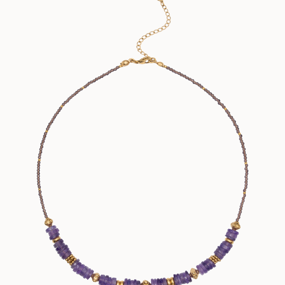 Collier Amalia - Améthyste