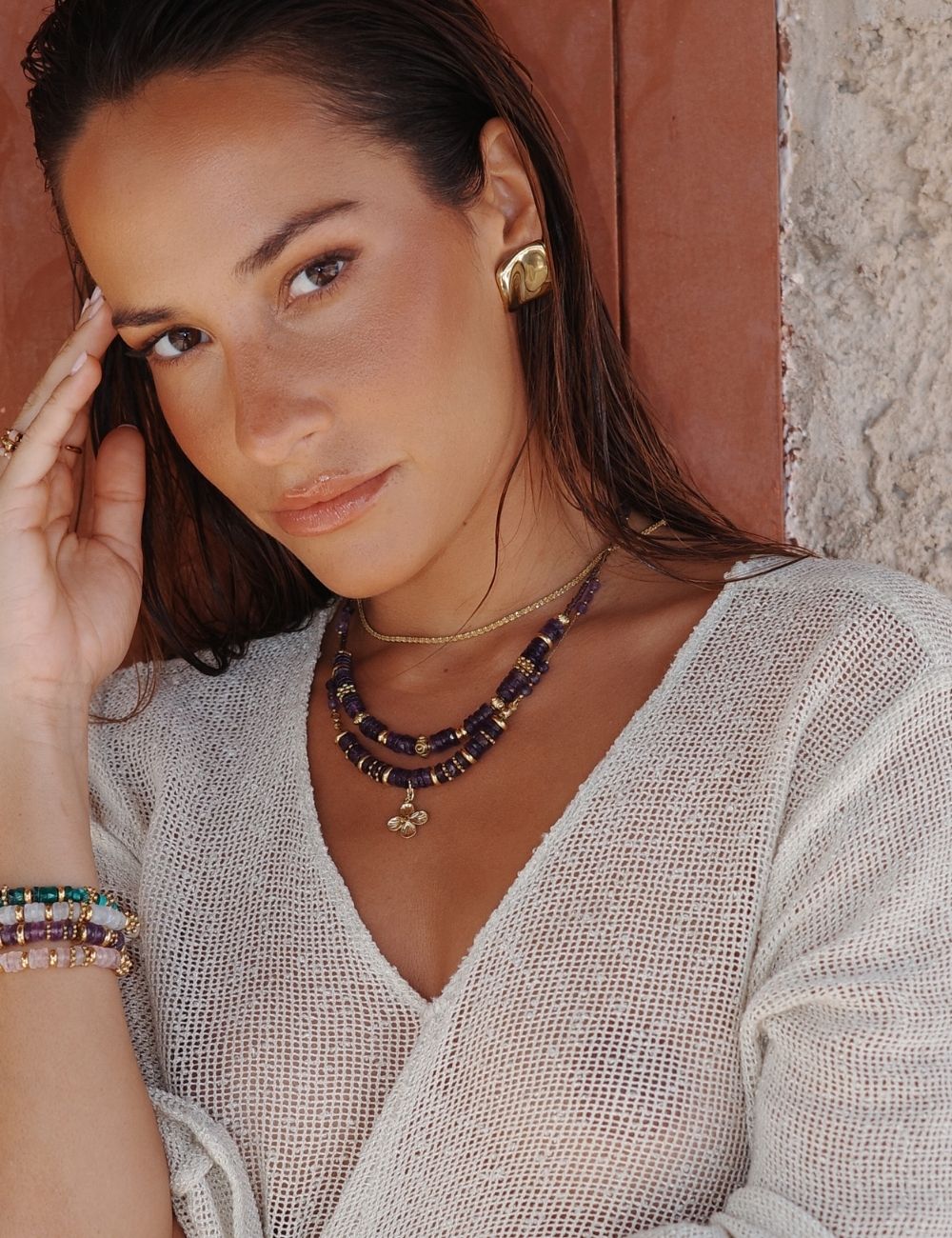 Collier Amalia - Améthyste
