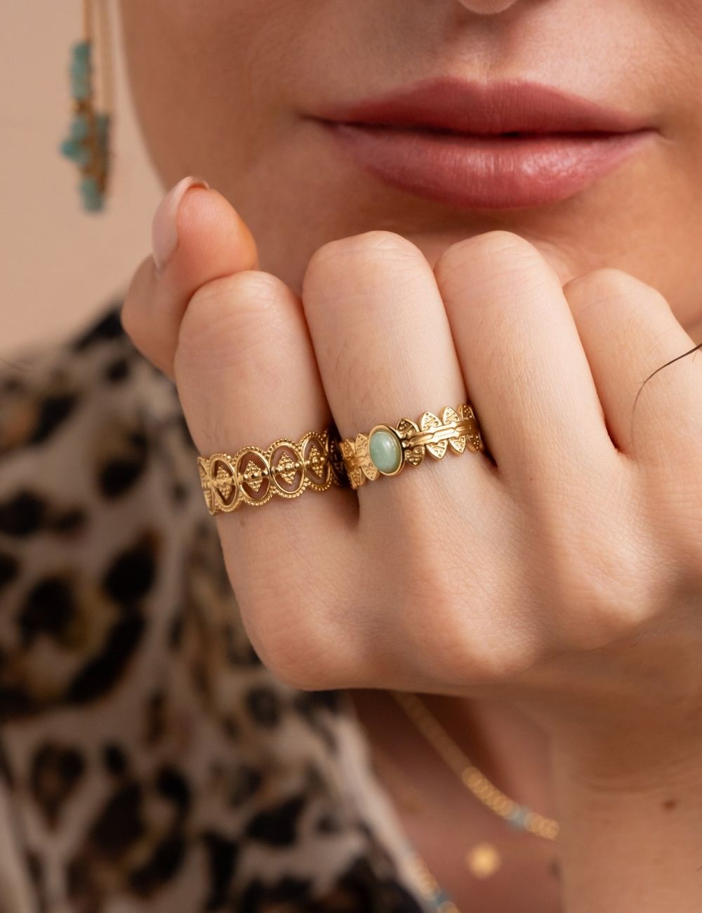 Bague Nina - Aventurine
