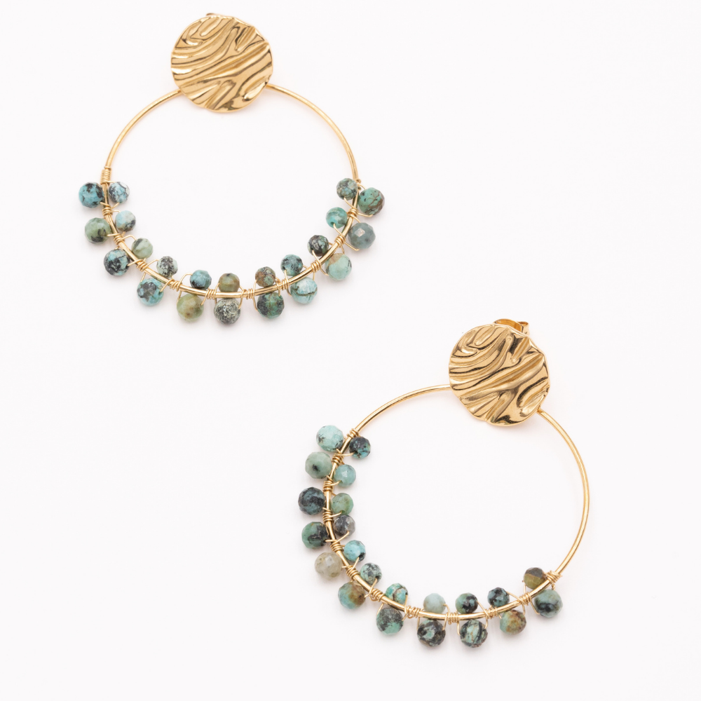 Boucles d'oreilles Gwendola