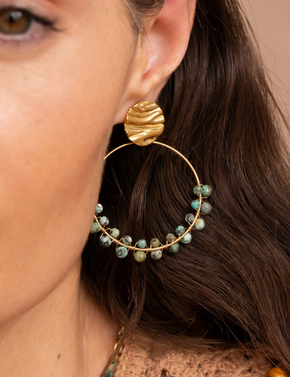 Boucles d'oreilles Gwendola