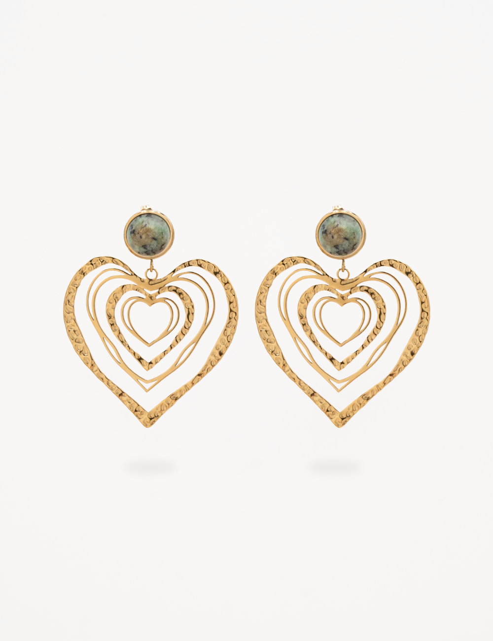 Boucles d'oreilles Jade
