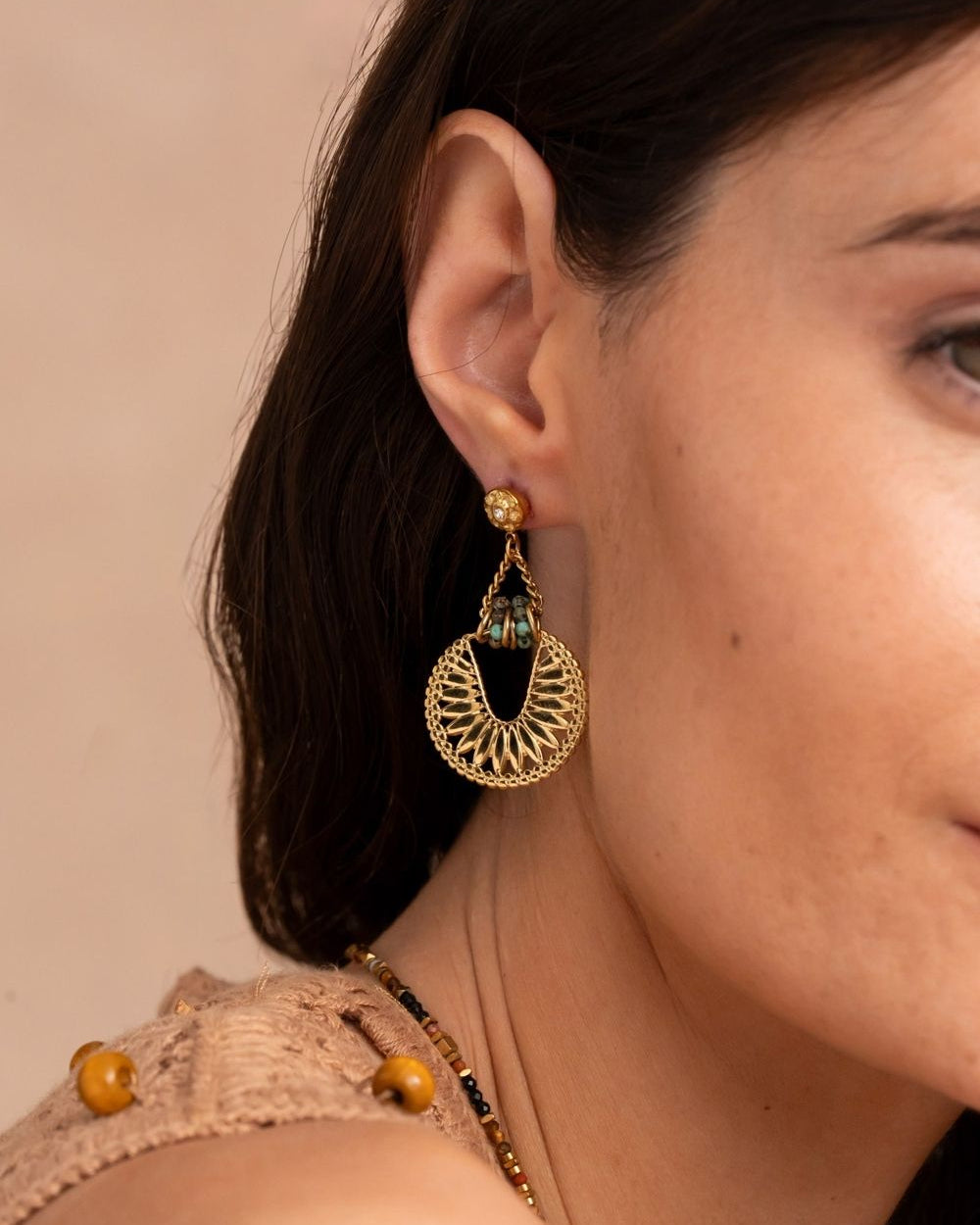 Boucles d'oreilles Novalys