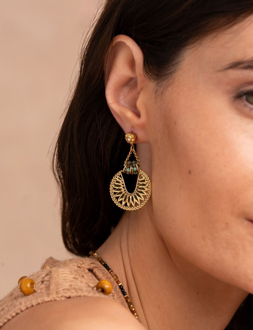 Boucles d'oreilles Novalys