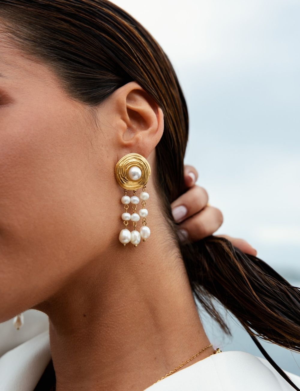 Boucles d'oreilles Rosia