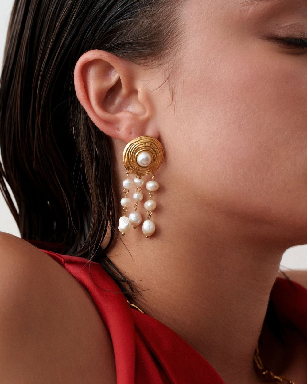 Boucles d'oreilles Rosia