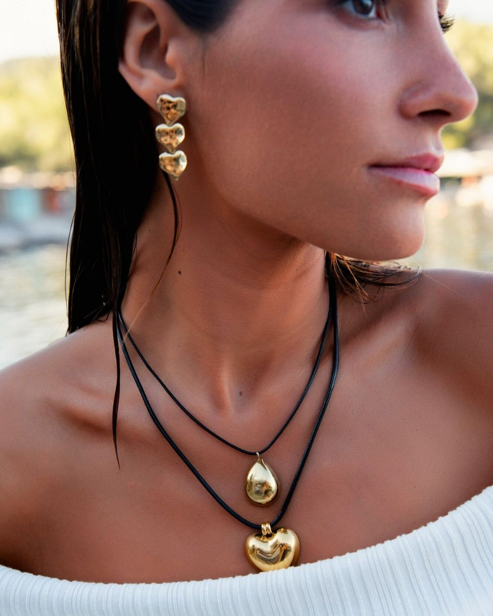 Boucles d'oreilles Alizé
