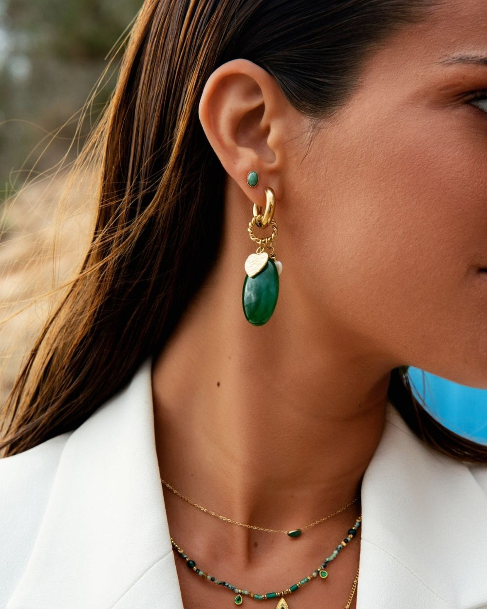 Boucles d'oreilles Elyor