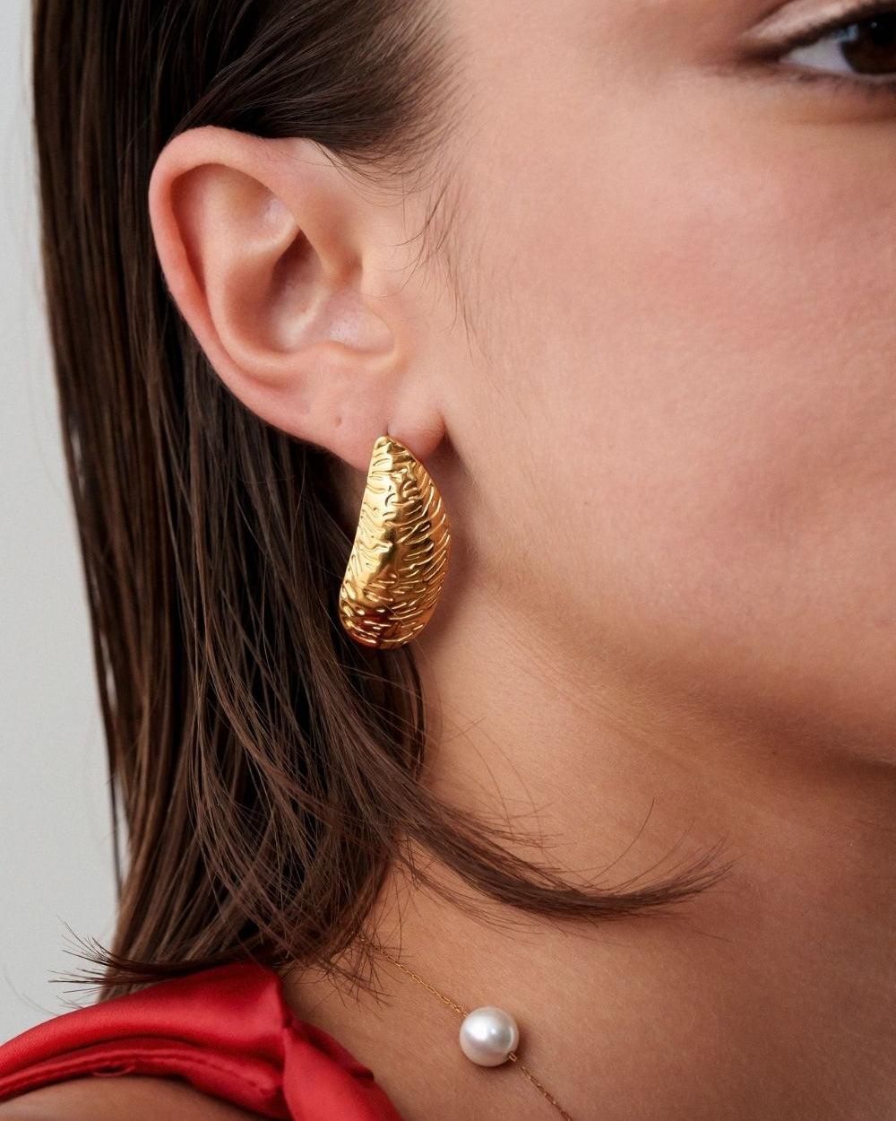Boucles d'oreilles Rose