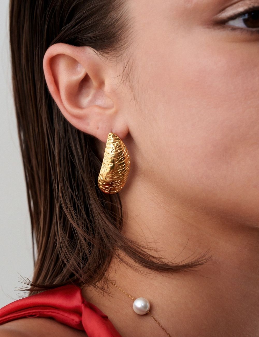 Boucles d'oreilles Rose