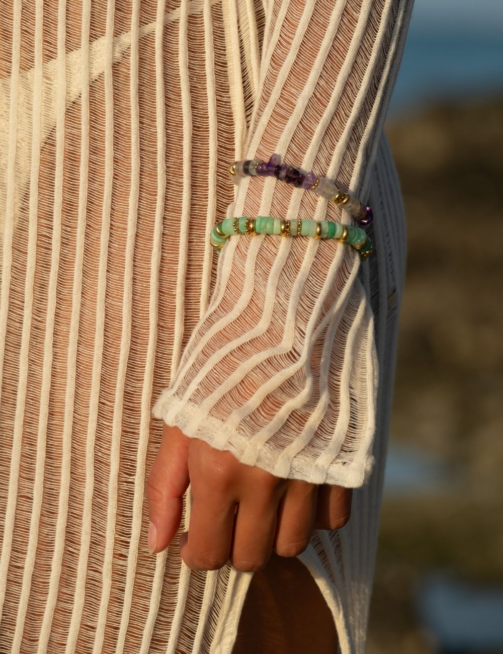 Bracelet Zélie - Fluorite