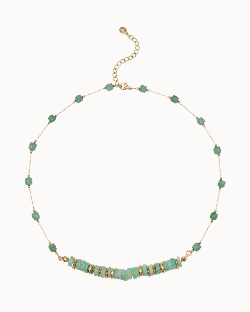 Collier Gaïa - Chrysoprase