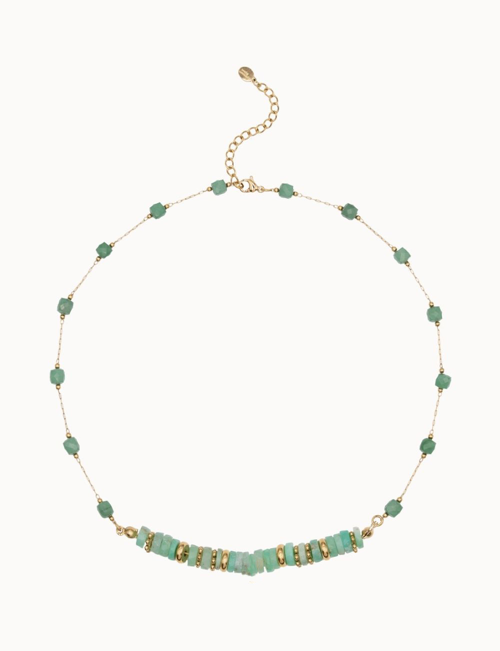Collier Gaïa - Chrysoprase