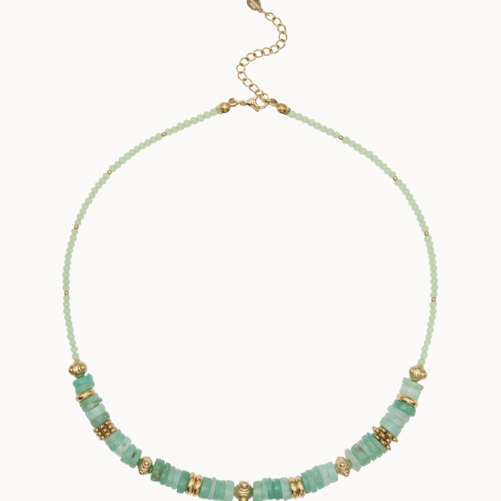 Collier Amalia - Chrysoprase