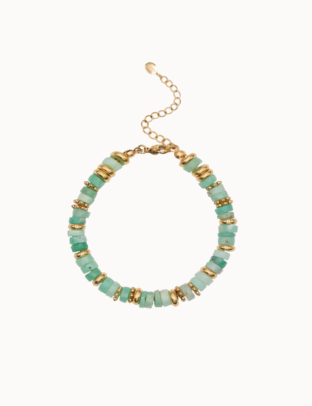 Bracelet Amalia - Chrysoprase