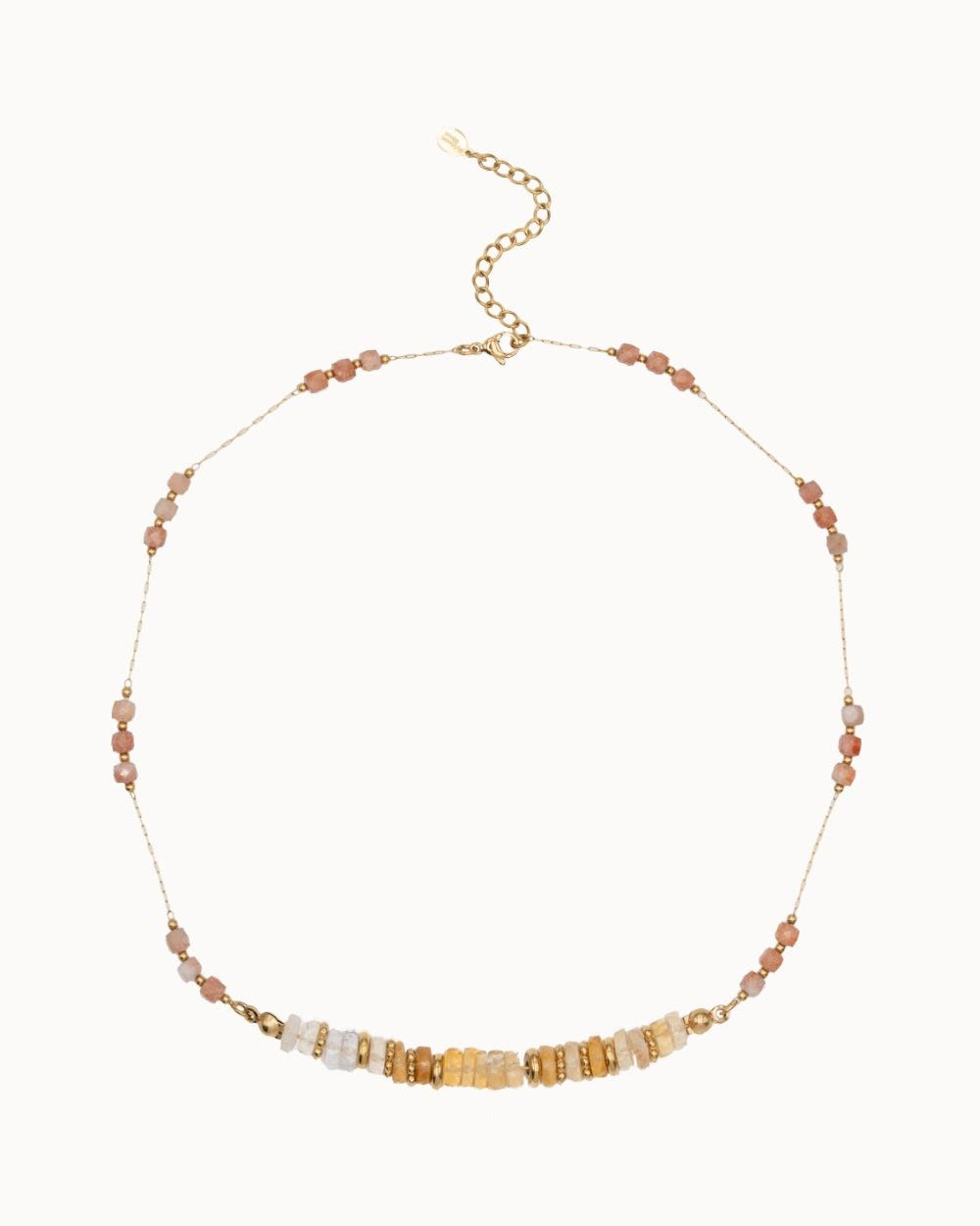 Collier Gaïa - Citrine