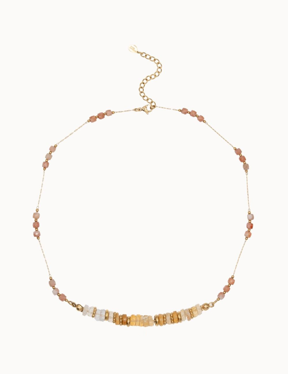 Collier Gaïa - Citrine