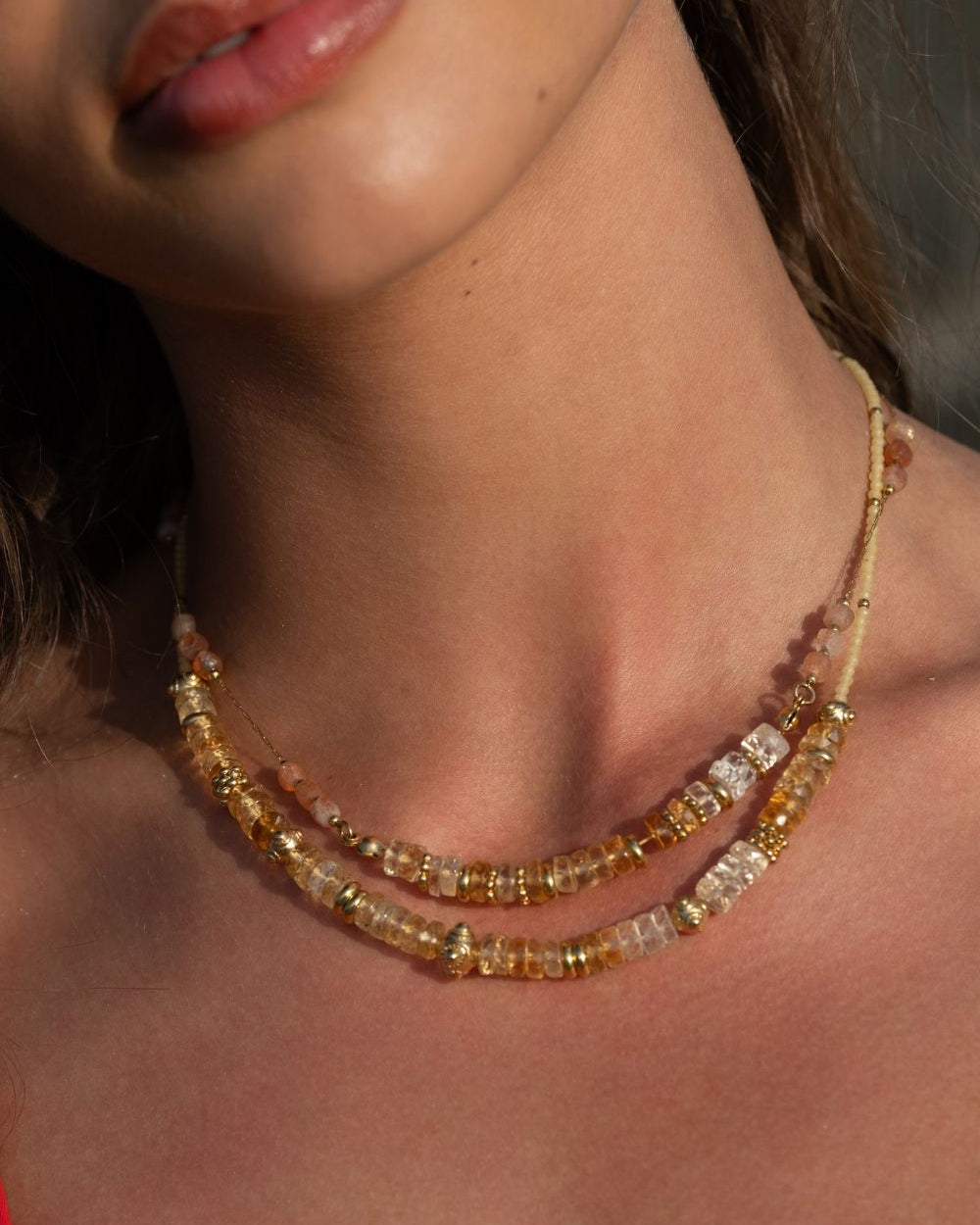 Collier Amalia - Citrine