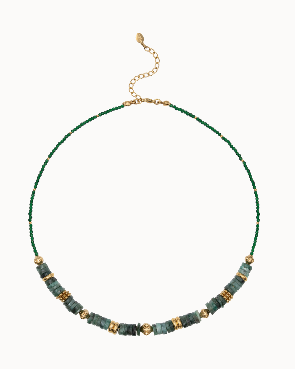 Collier Amalia - Émeraude Colombienne