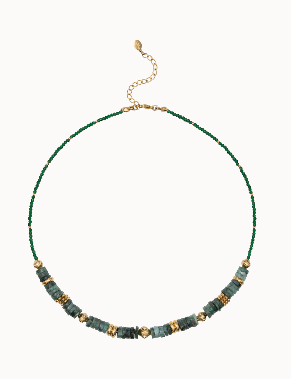 Collier Amalia - Émeraude Colombienne