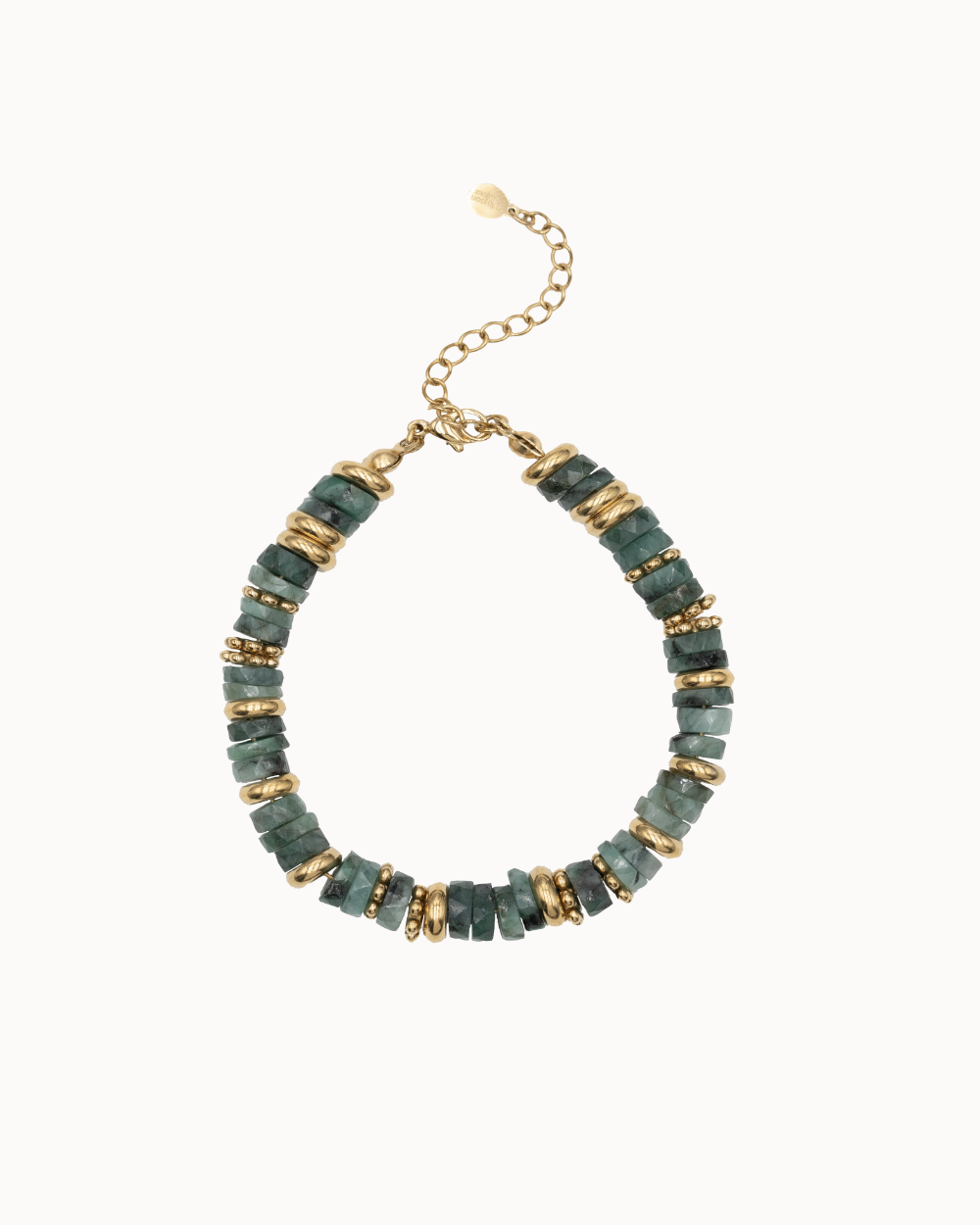Bracelet Amalia - Émeraude colombienne