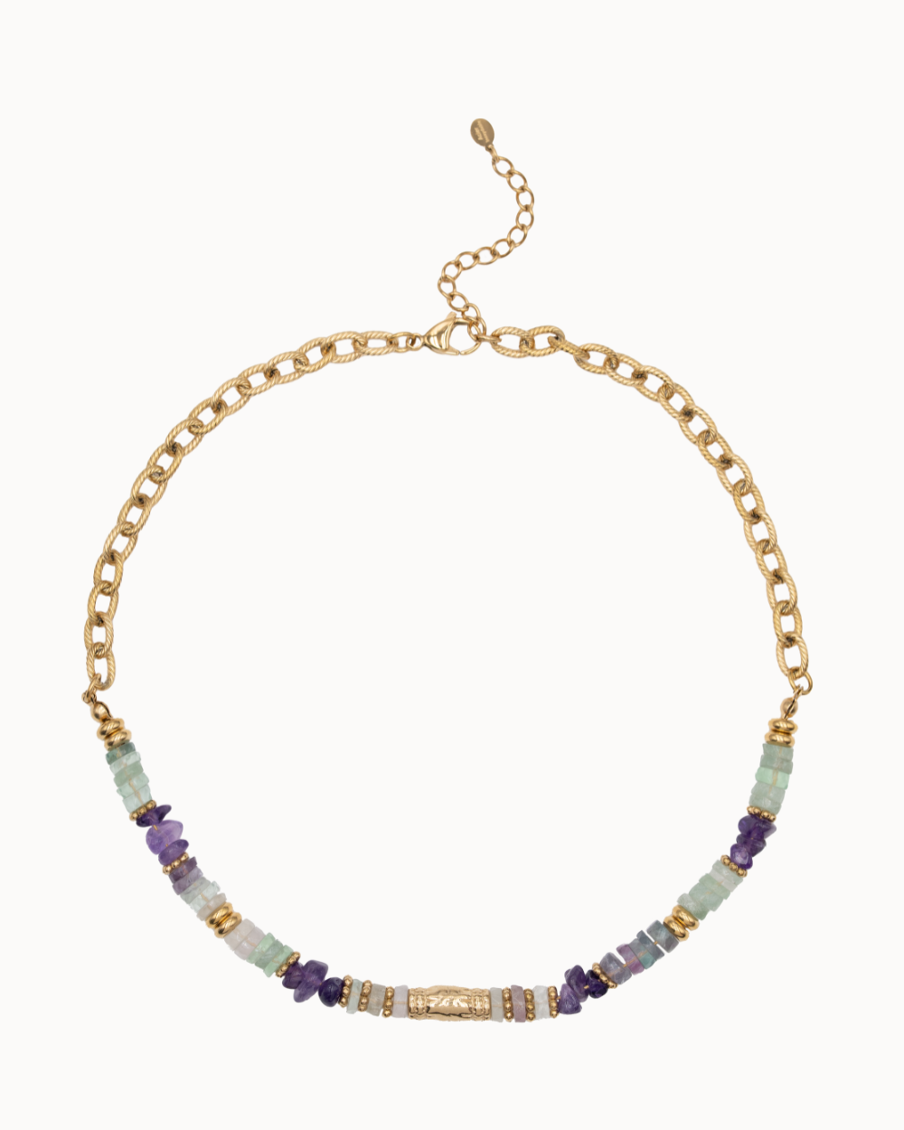 Collier Zélie - Fluorite