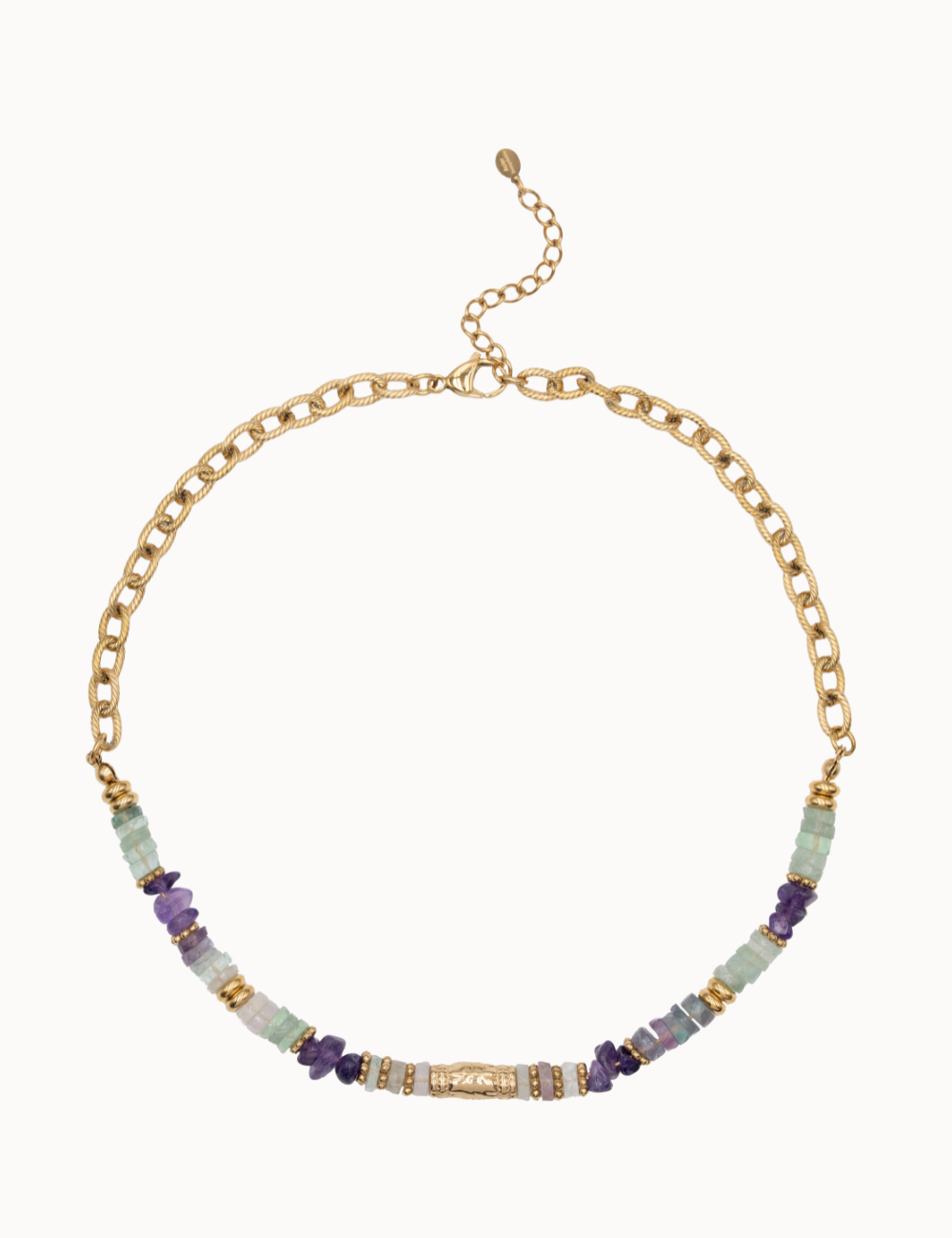 Collier Zélie - Fluorite