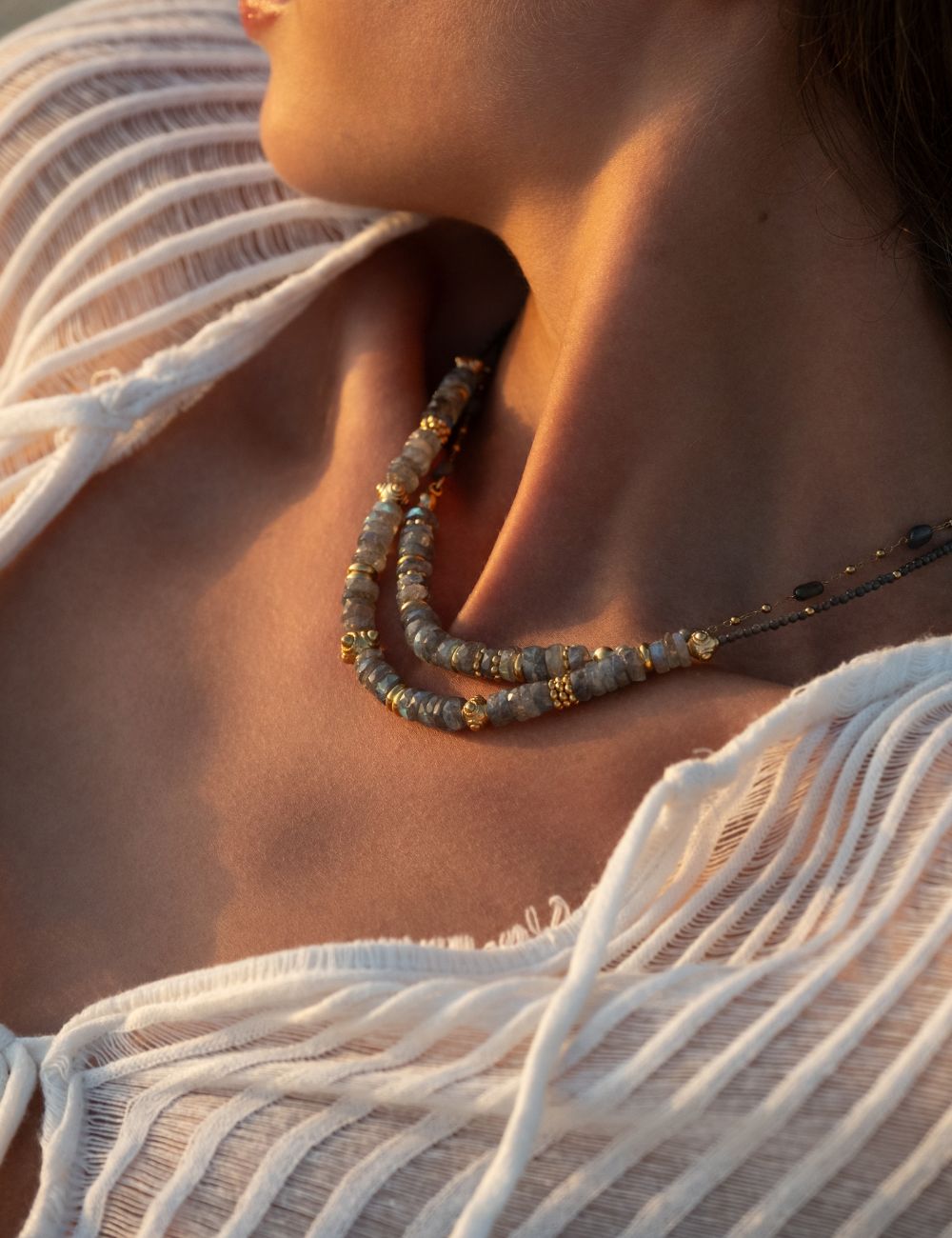Collier Amalia - Labradorite