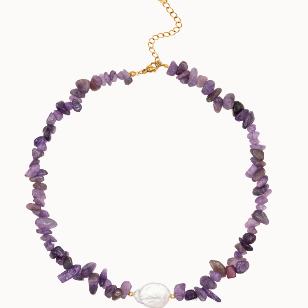 Collier Layla - Améthyste