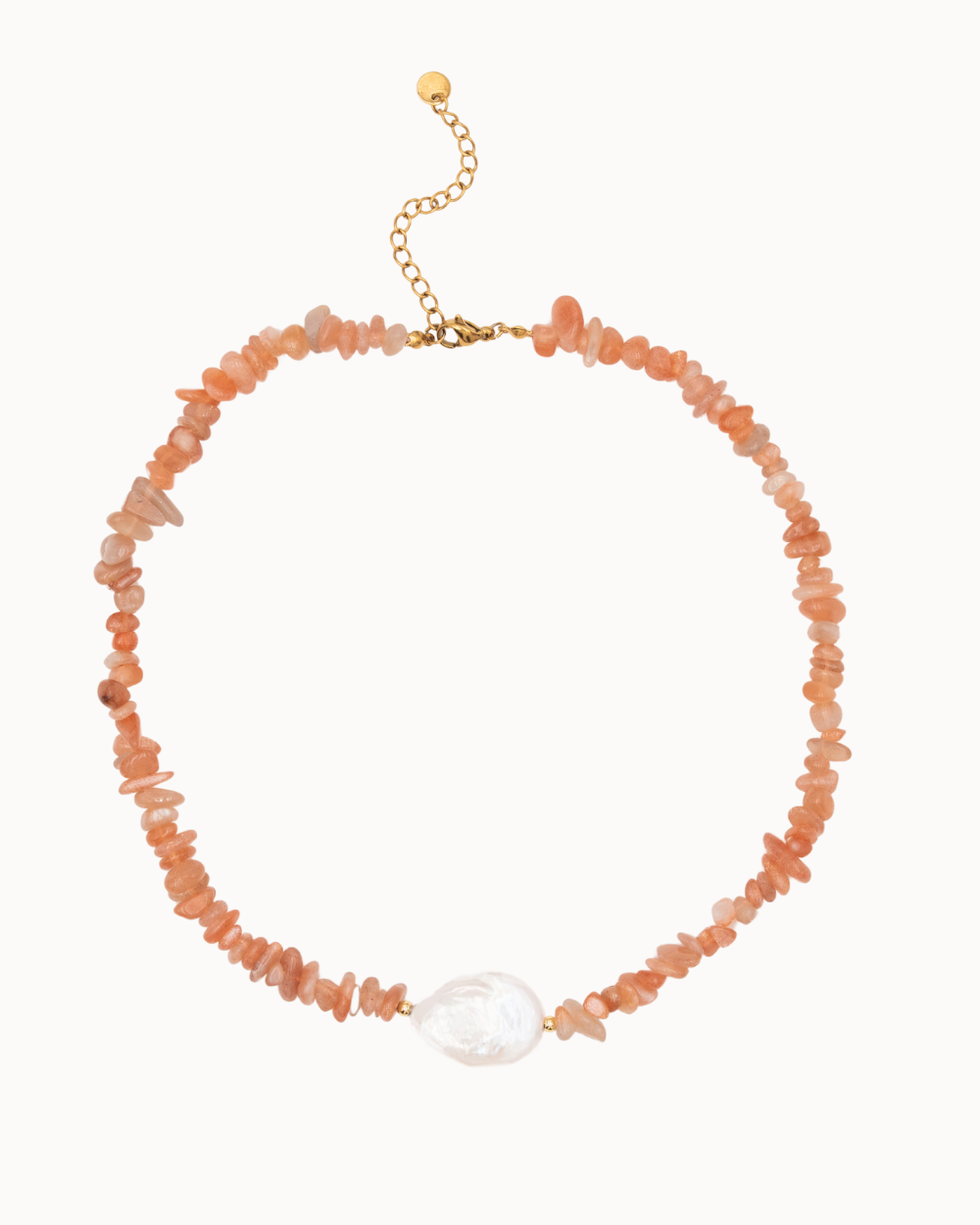 Collier Layla - Aventurine Rose