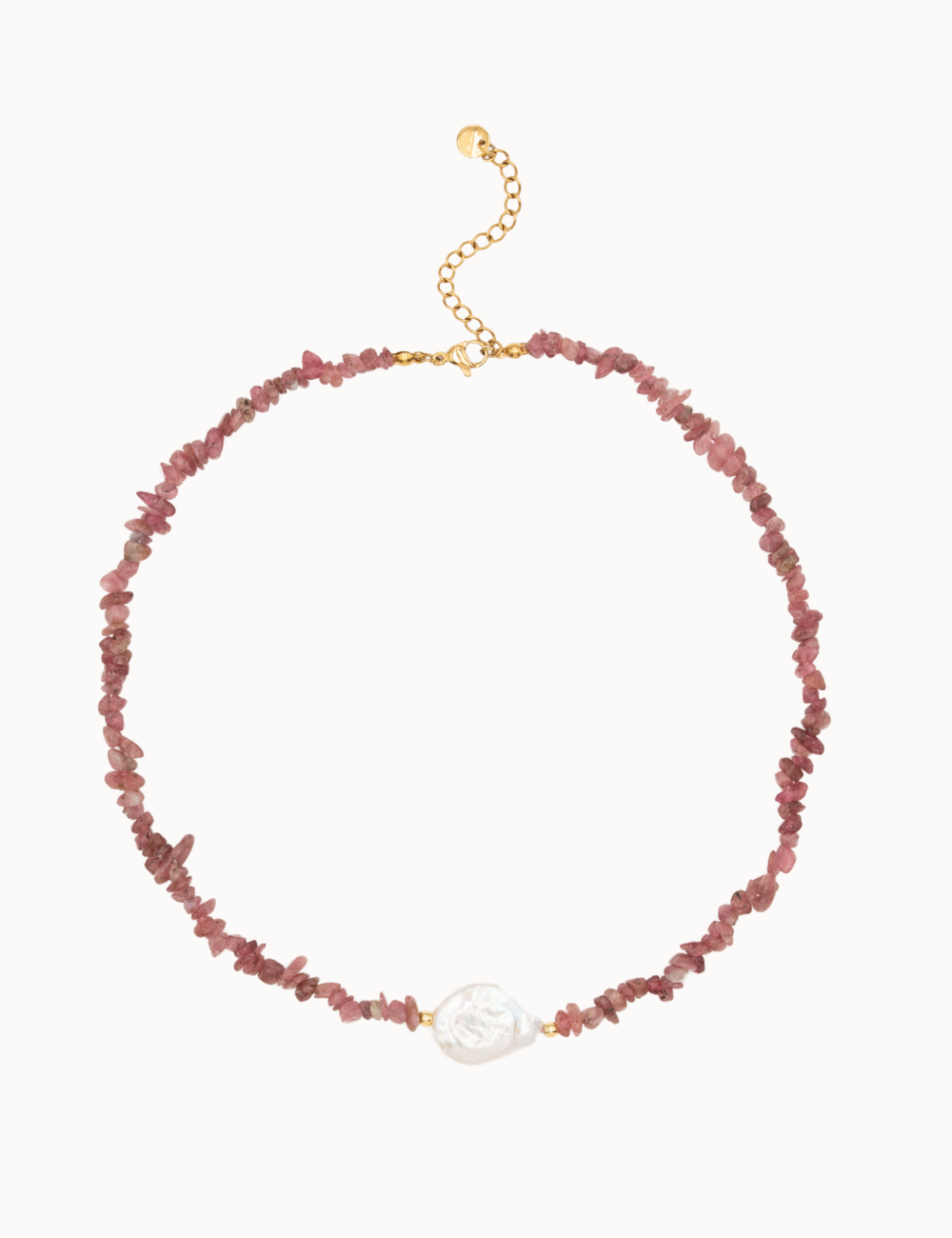 Collier Layla - Tourmaline Rose