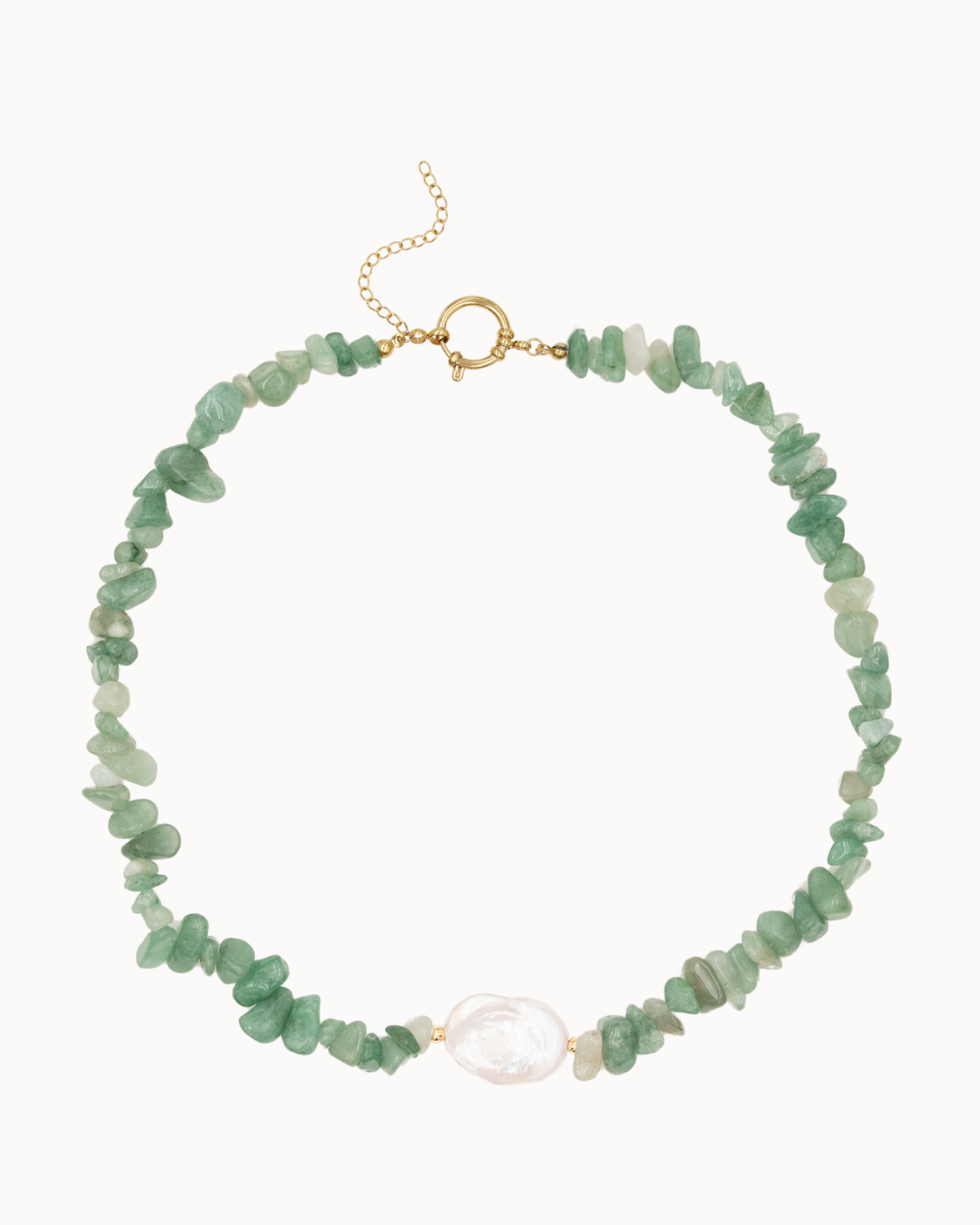 Collier Layla - Aventurine Verte