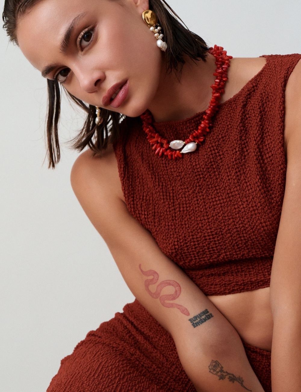 Collier Layla - Bambou de mer