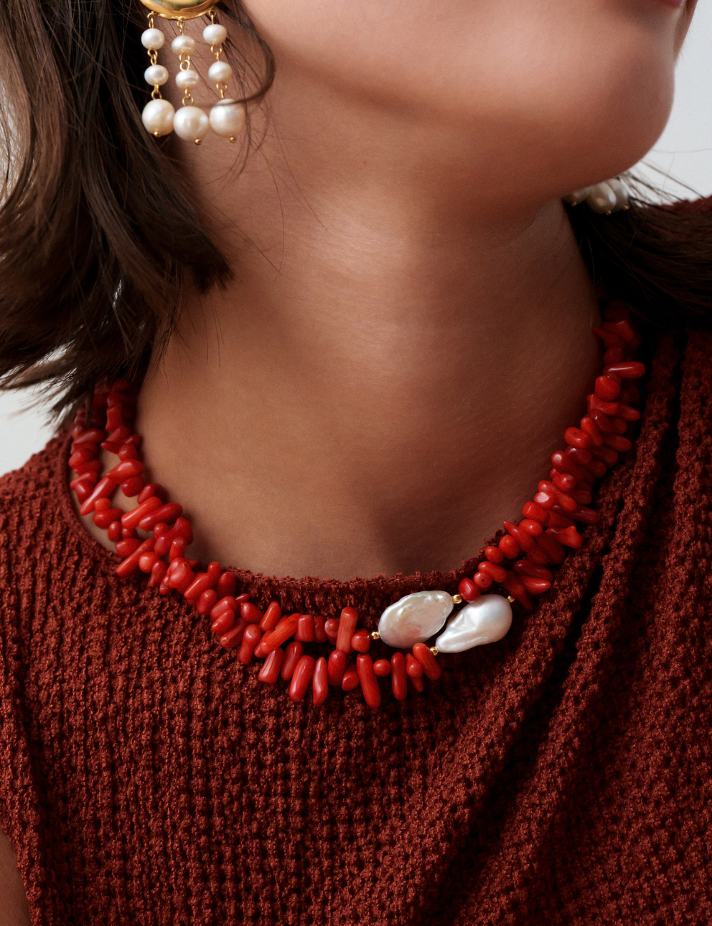 Collier Layla - Bambou de mer