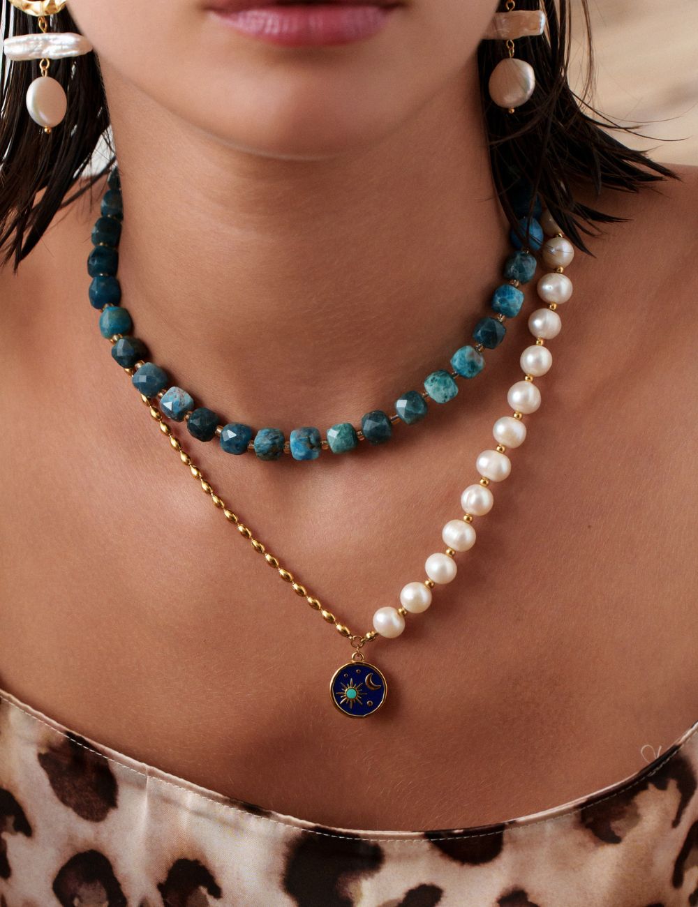 Collier Lazuria - Apatite